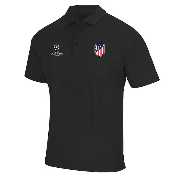 Polo Atlético Madrid 2019/20 Negro